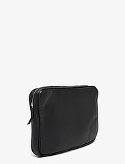 Les Deux - Leather Laptop Sleeve - nordischer stil - black - 1