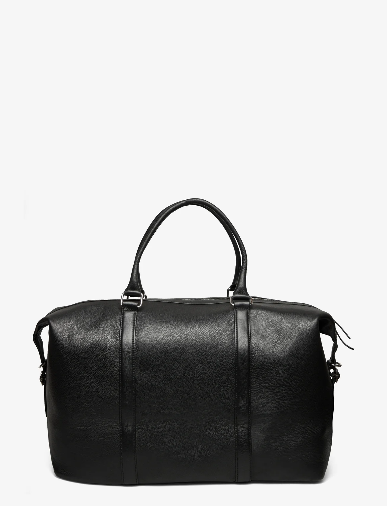 Les Deux - Leather Weekend Bag - shop etter anledning - black - 1
