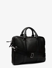 Les Deux - Leather Computer Bag Single - nordic style - black - 2