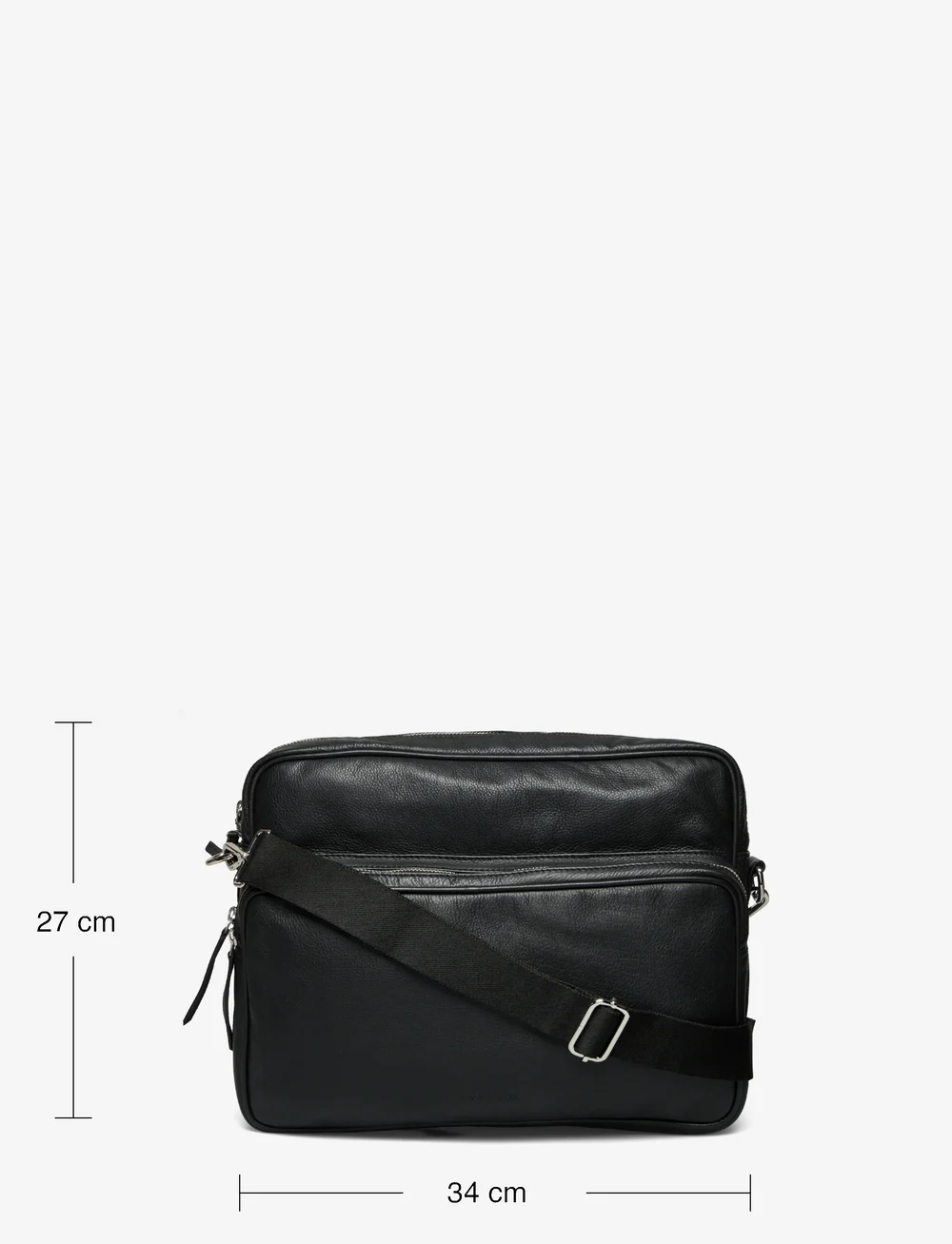 Les Deux Leather Messenger Bag Schultertaschen Boozt