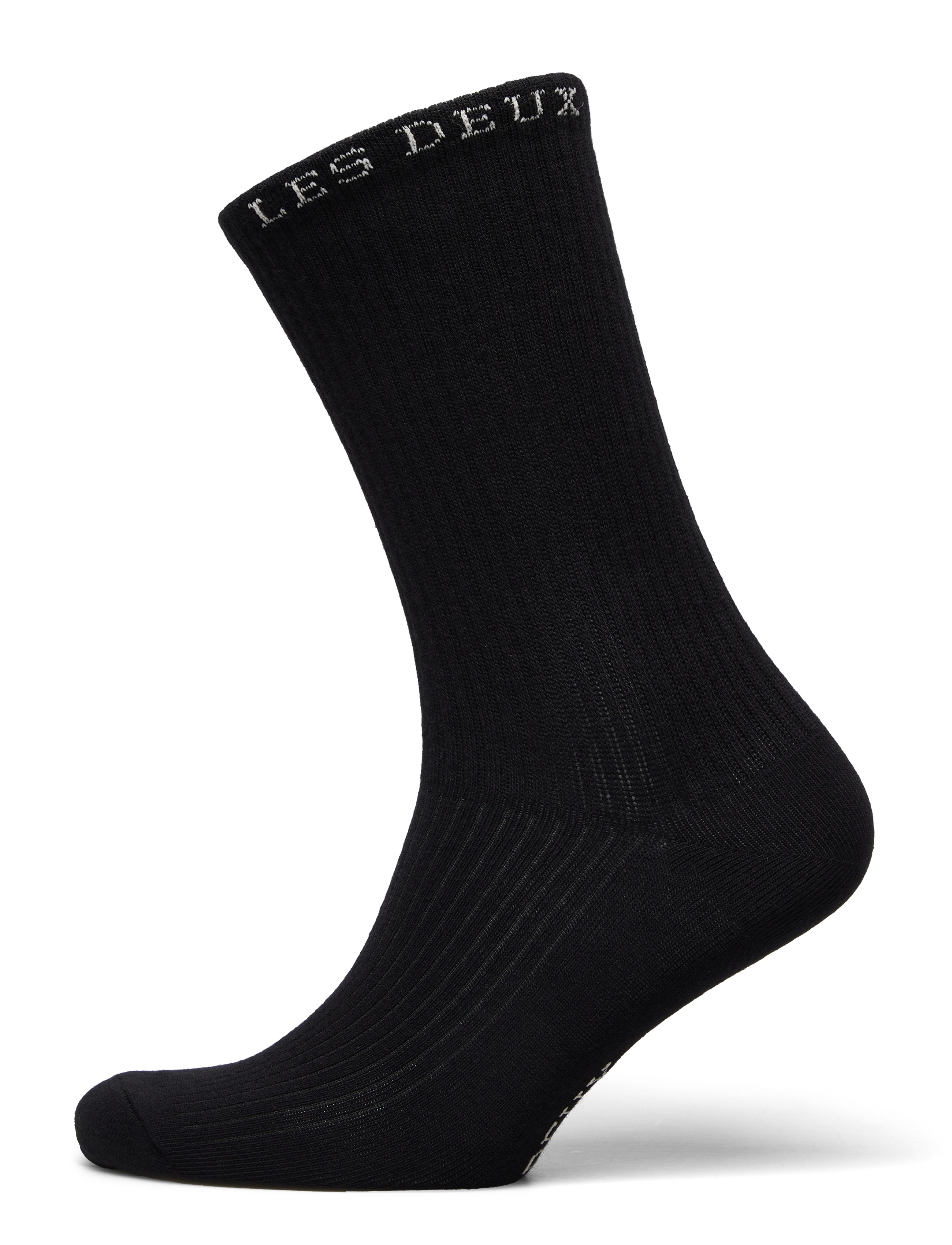 Les Deux - Wilfred Socks - 2-Pack - black/ivory - 0