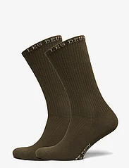 Les Deux - Wilfred Socks - 2-Pack - lowest prices - olive night/ivory - 0