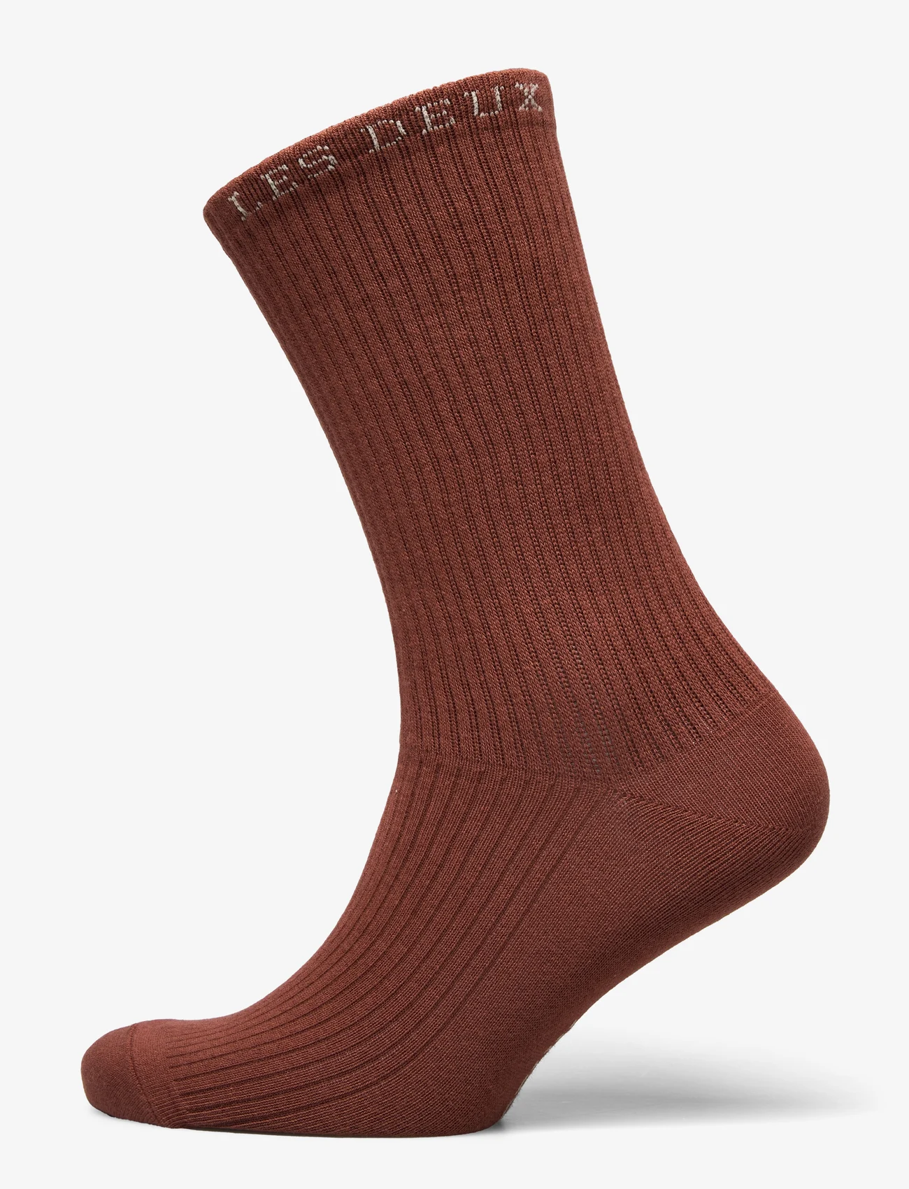 Les Deux - Wilfred Socks - 2-Pack - zemākās cenas - sequoia/ivory - 0