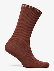 Les Deux - Wilfred Socks - 2-Pack - najniższe ceny - sequoia/ivory - 1