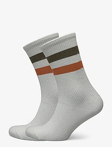 Woods Rib Stripe Socks - 2-Pack, Les Deux