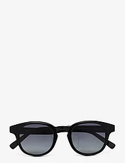 Les Deux - Skyler Sunglasses - okrągłe okulary przeciwsłoneczne - black/dark grey - 0