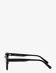 Les Deux - Skyler Sunglasses - okrągłe okulary przeciwsłoneczne - black/dark grey - 2
