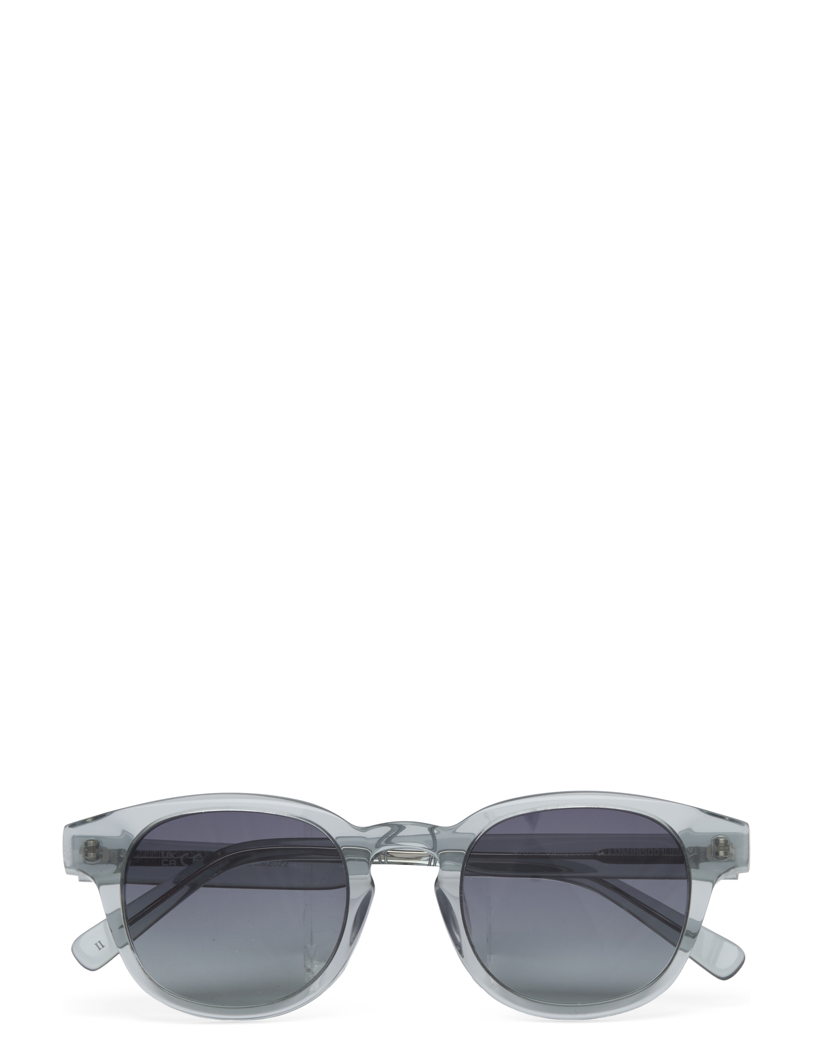 Skyler Sunglasses - CLEAR/DARK GREY