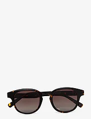 Les Deux - Skyler Sunglasses - pyöreät aurinkolasit - brown turtle/brown - 0