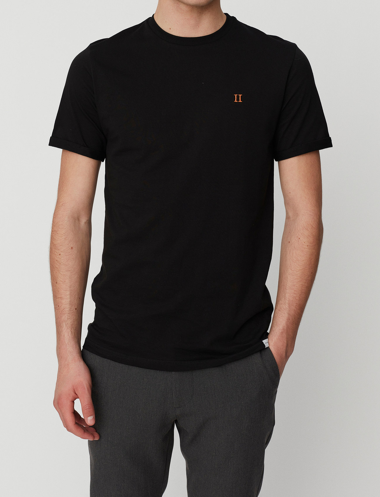 Les Deux - Nørregaard T-Shirt - lühikeste varrukatega t-särgid - black - 0