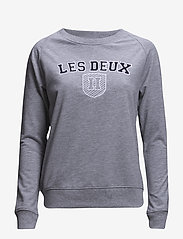 Les Deux - Nørregaard T-Shirt - Seasonal - laagste prijzen - grey - 0