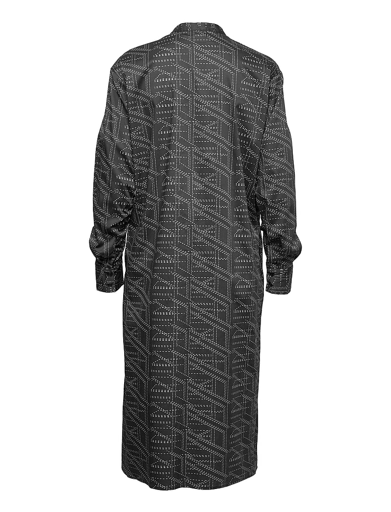 Levete Room - LR-RENATA - hemdkleider - l999c - black combi - 1