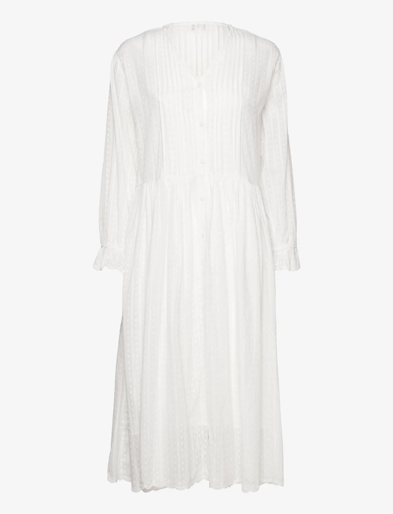 Levete Room - LR-RISA - sukienki do kolan i midi - l100 - white - 0