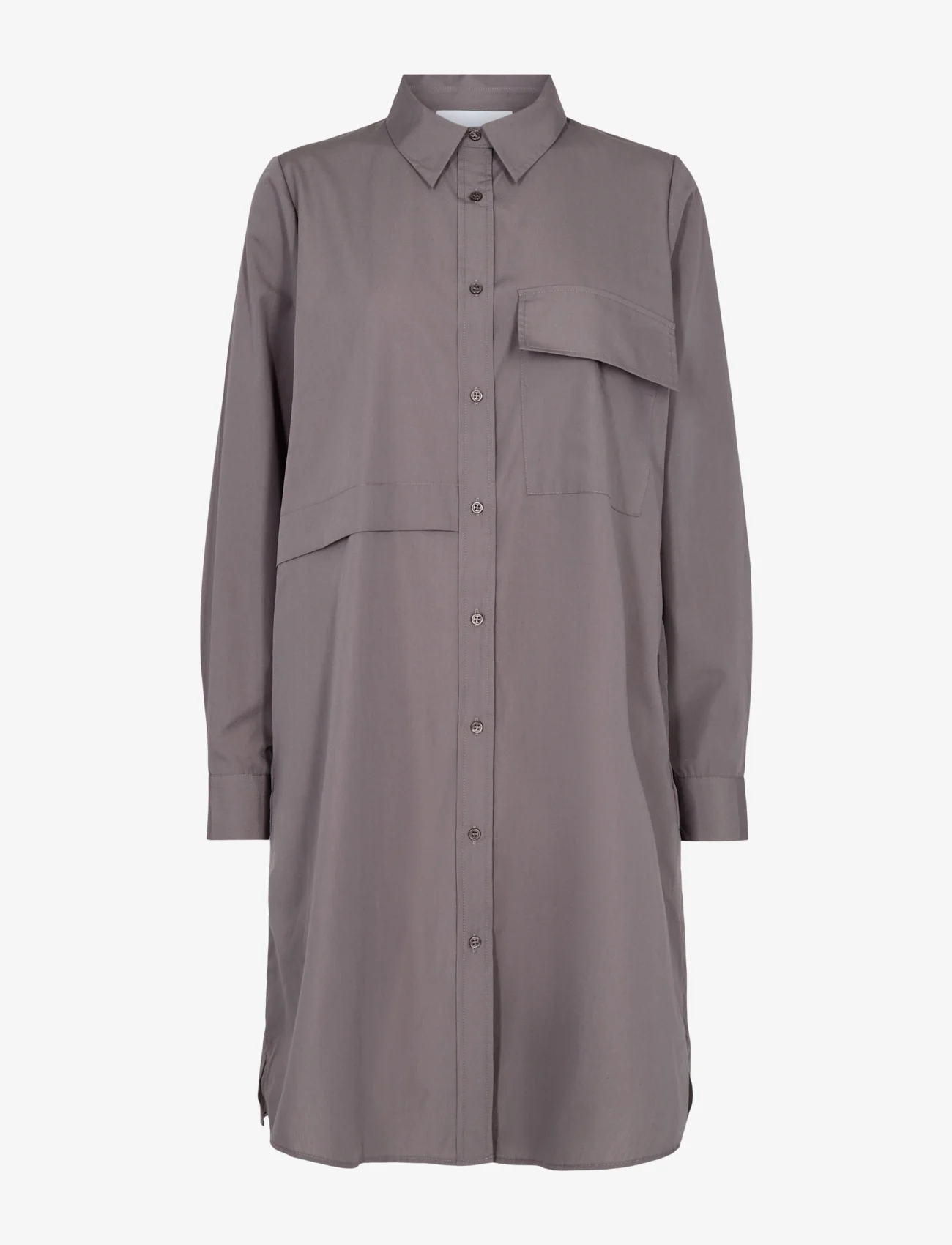 Levete Room - LR-PENG - shirt dresses - l912 - steel grey - 0