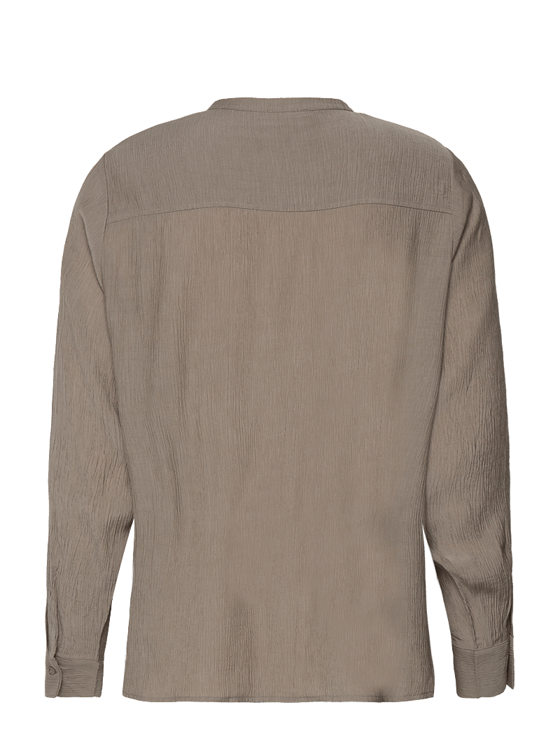Levete Room - LR-ASTA - langærmede bluser - l905 - taupe - 1