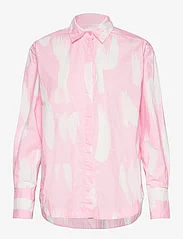Levete Room - LR-ANNIKA - pitkähihaiset paidat - l430c - powder pink combi - 0