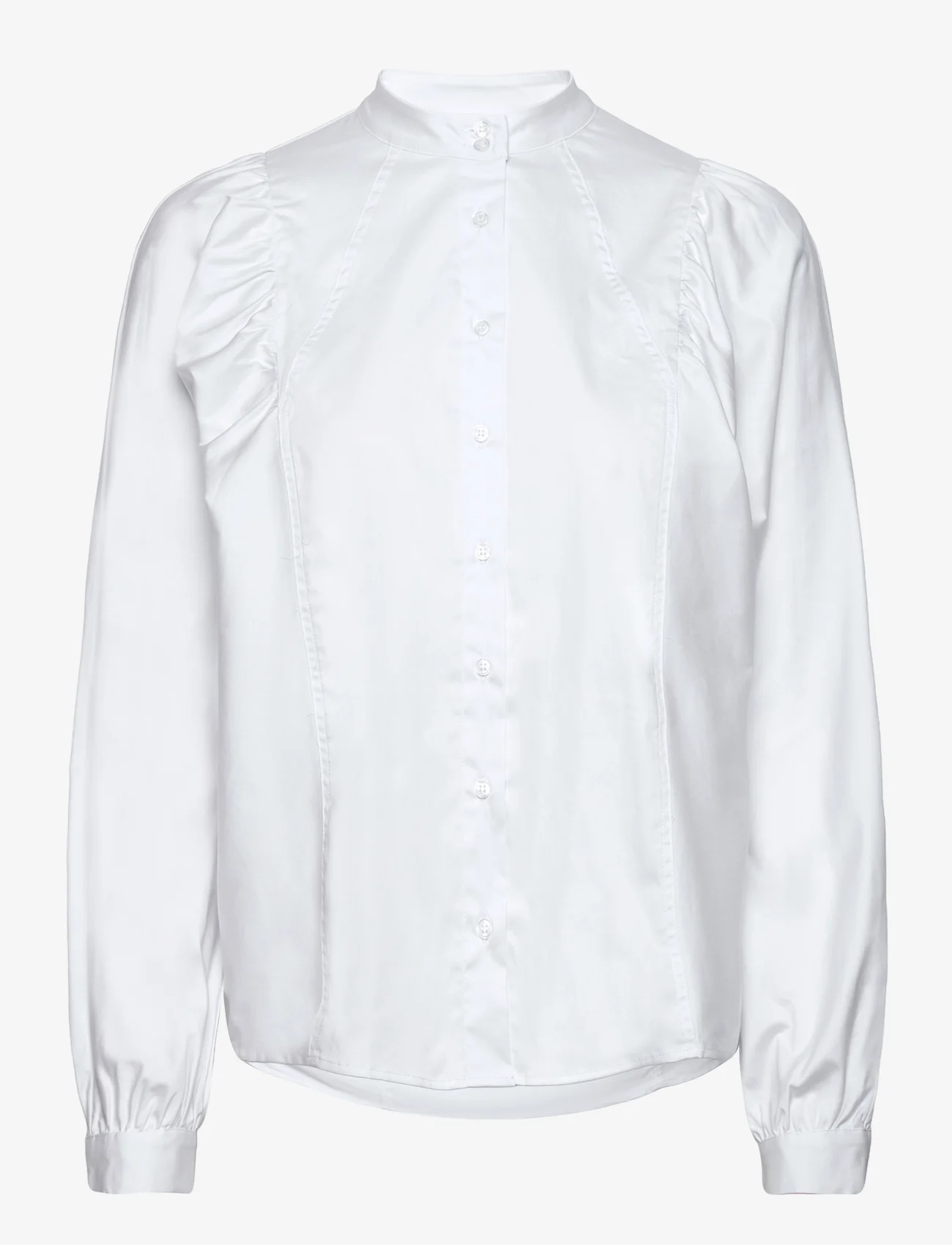 Levete Room - LR-ISLA SOLID - langærmede skjorter - l100 - white - 0