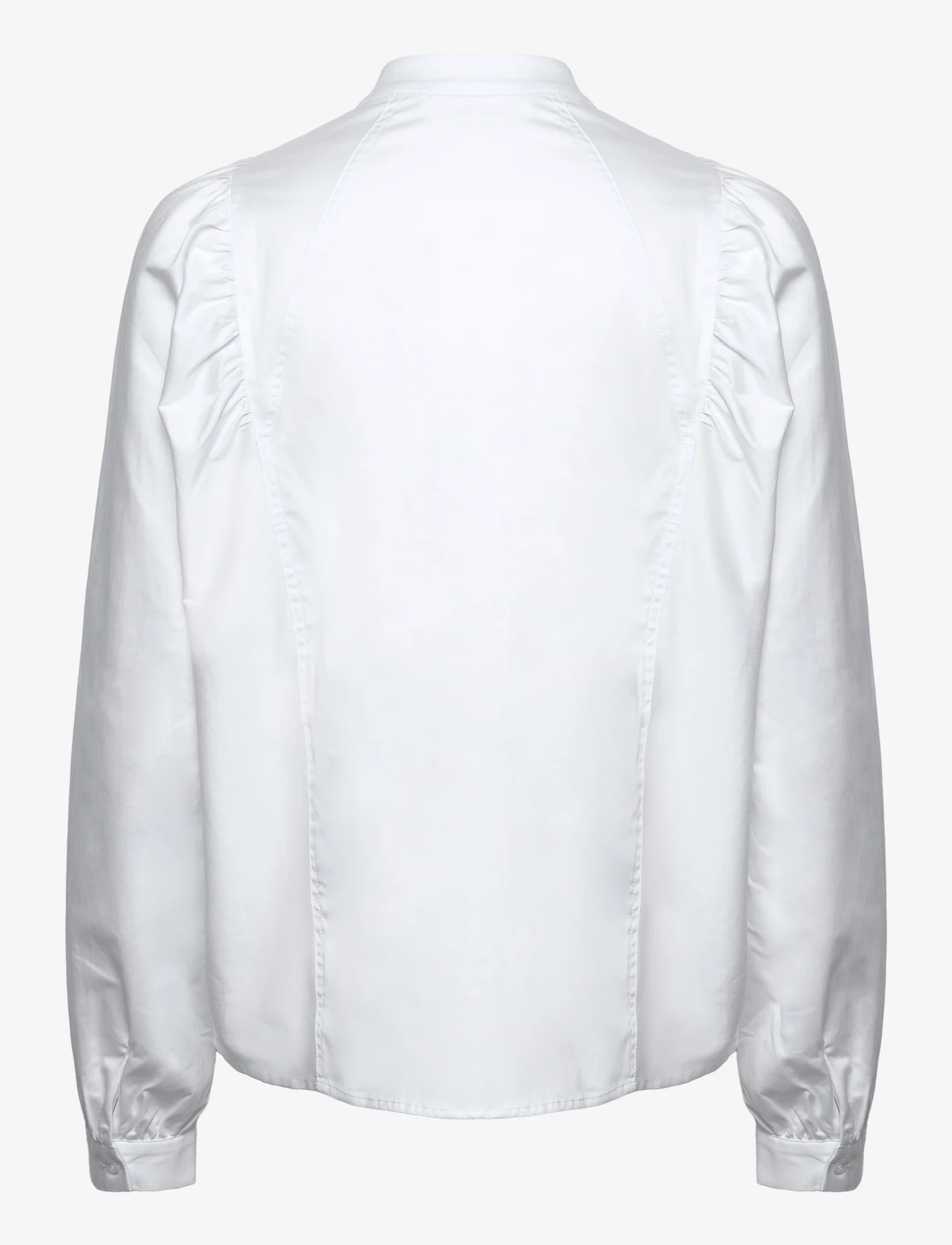 Levete Room - LR-ISLA SOLID - langærmede skjorter - l100 - white - 1