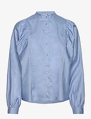 Levete Room - LR-ISLA SOLID - langærmede skjorter - l242 - powder blue - 0
