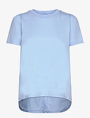 Levete Room - LR-KOWA - t-shirts & tops - l242 - powder blue - 0