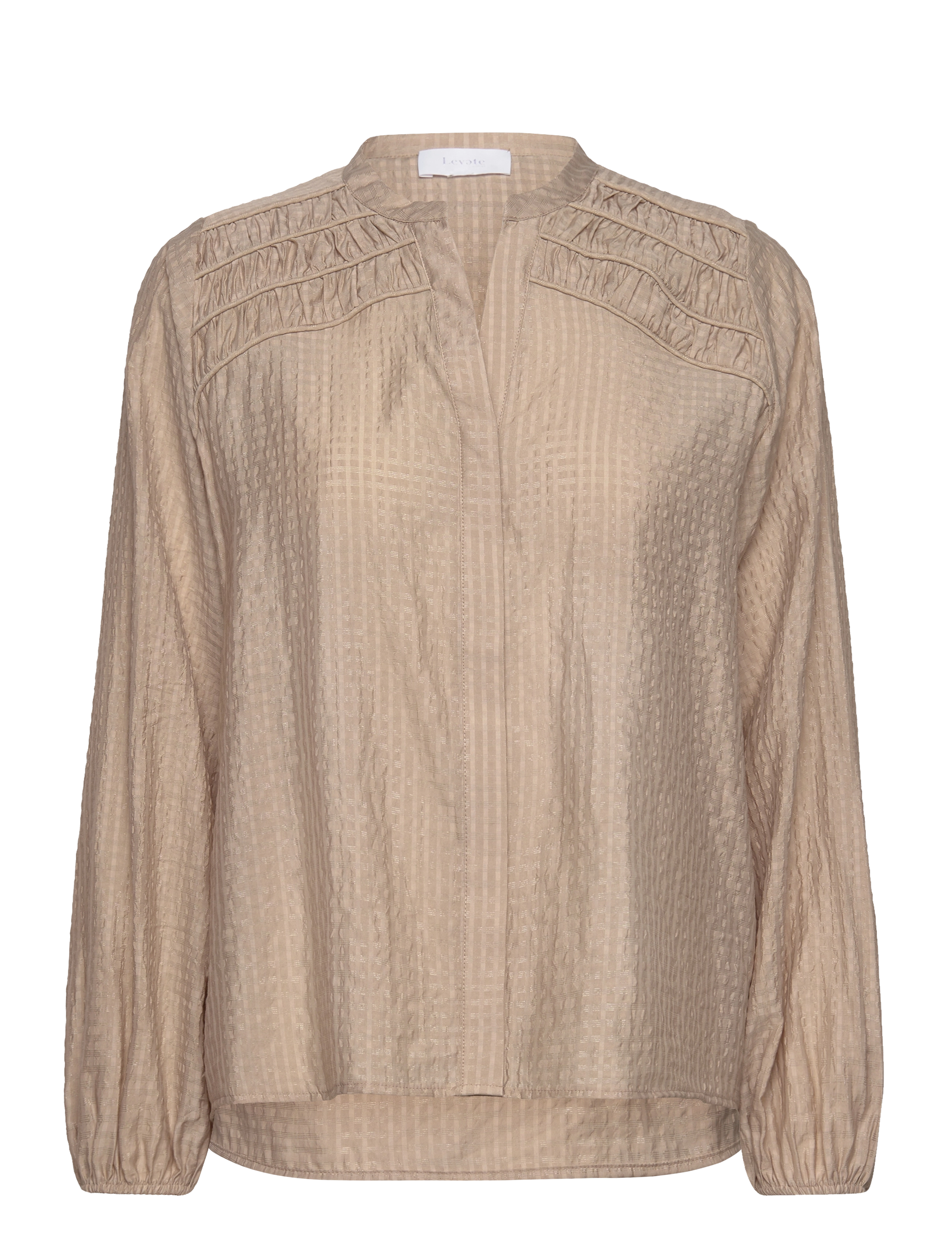 Levete Room LR-FILICA - Bluser & Skjorter - PLAZA TAUPE / beige