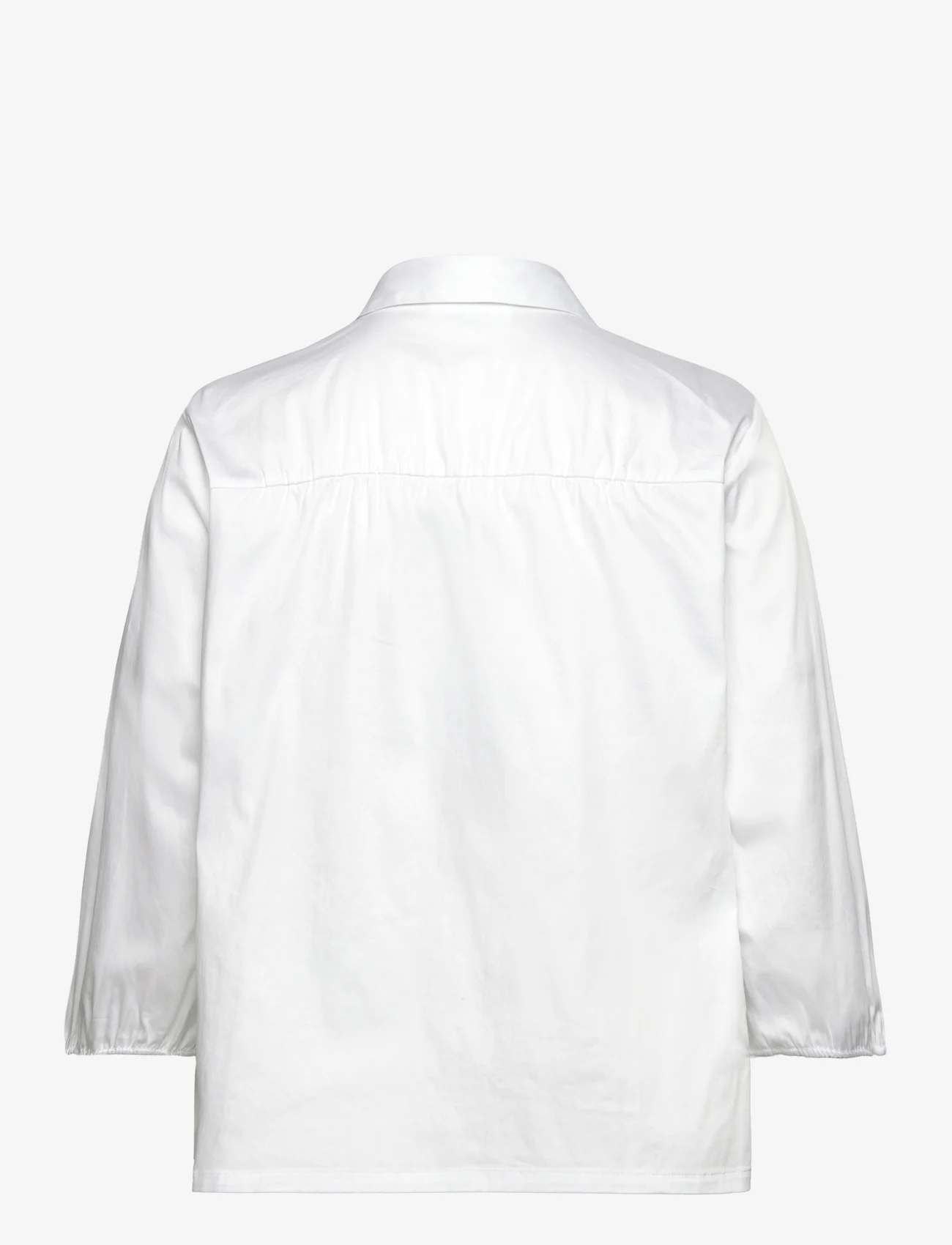 Levete Room - LR-ISLA SOLID - pitkähihaiset paidat - white - 1