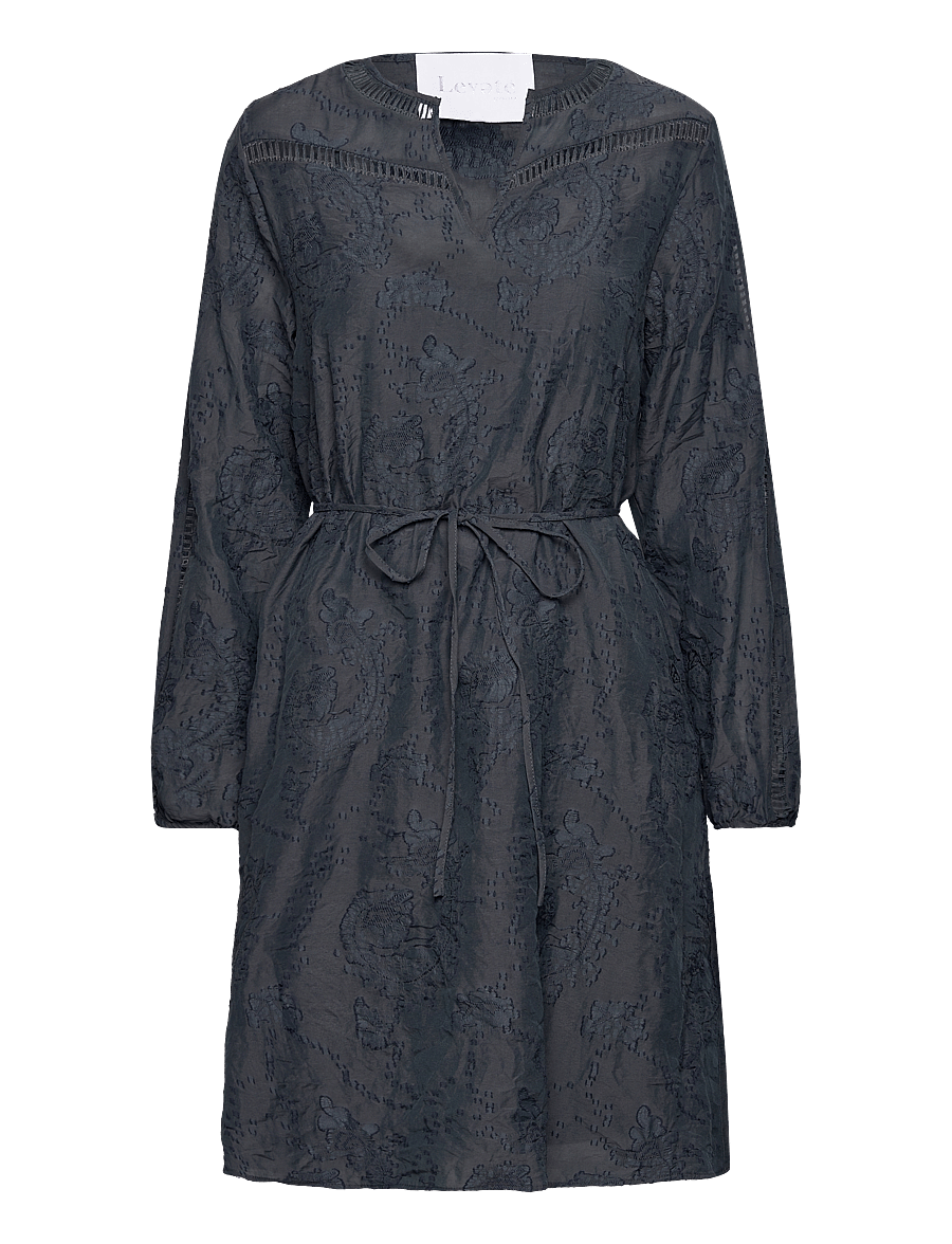 Levete Room - LR-FENNA - shirt dresses - dark slate - 0