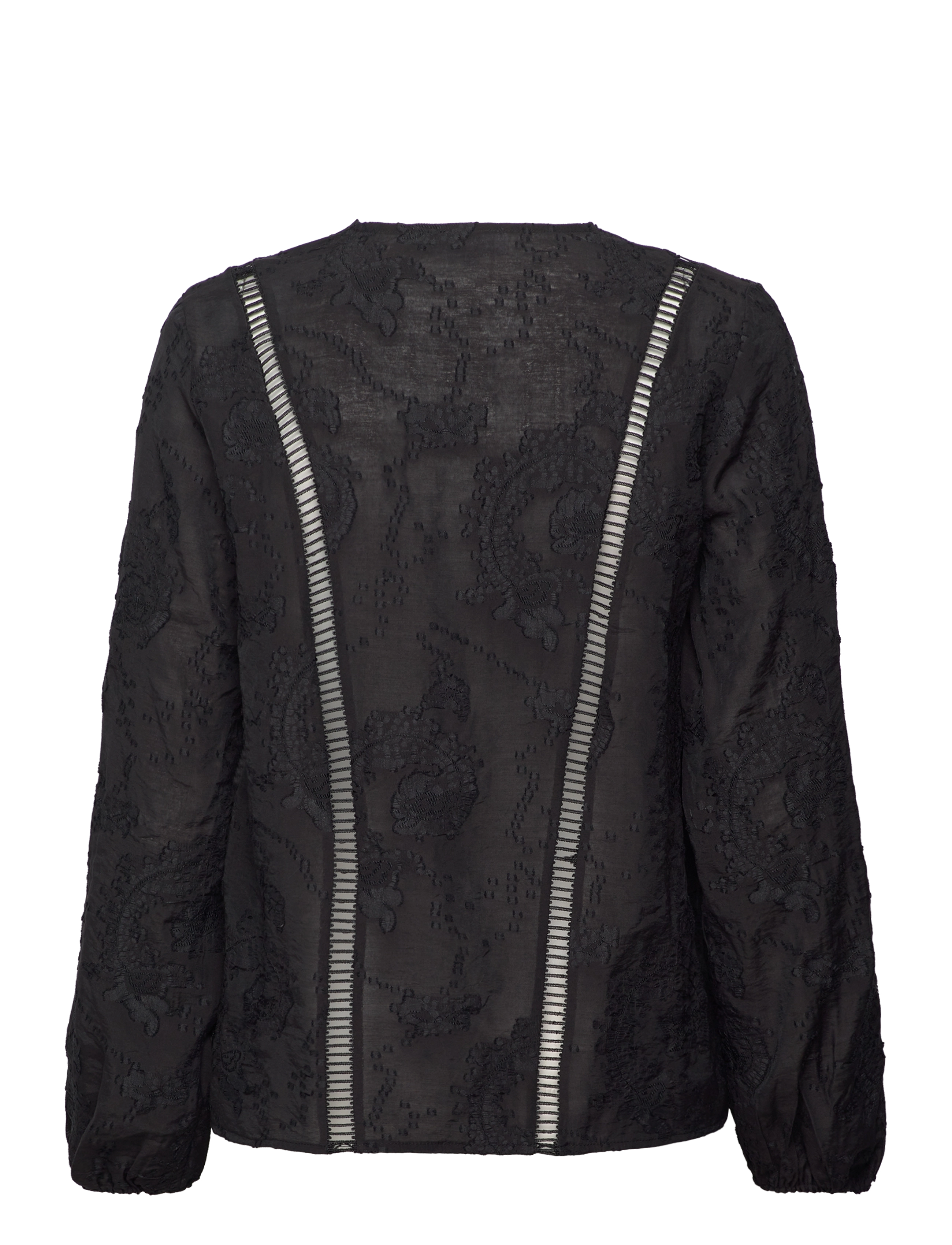 Levete Room - LR-FENNA - langærmede bluser - black - 1