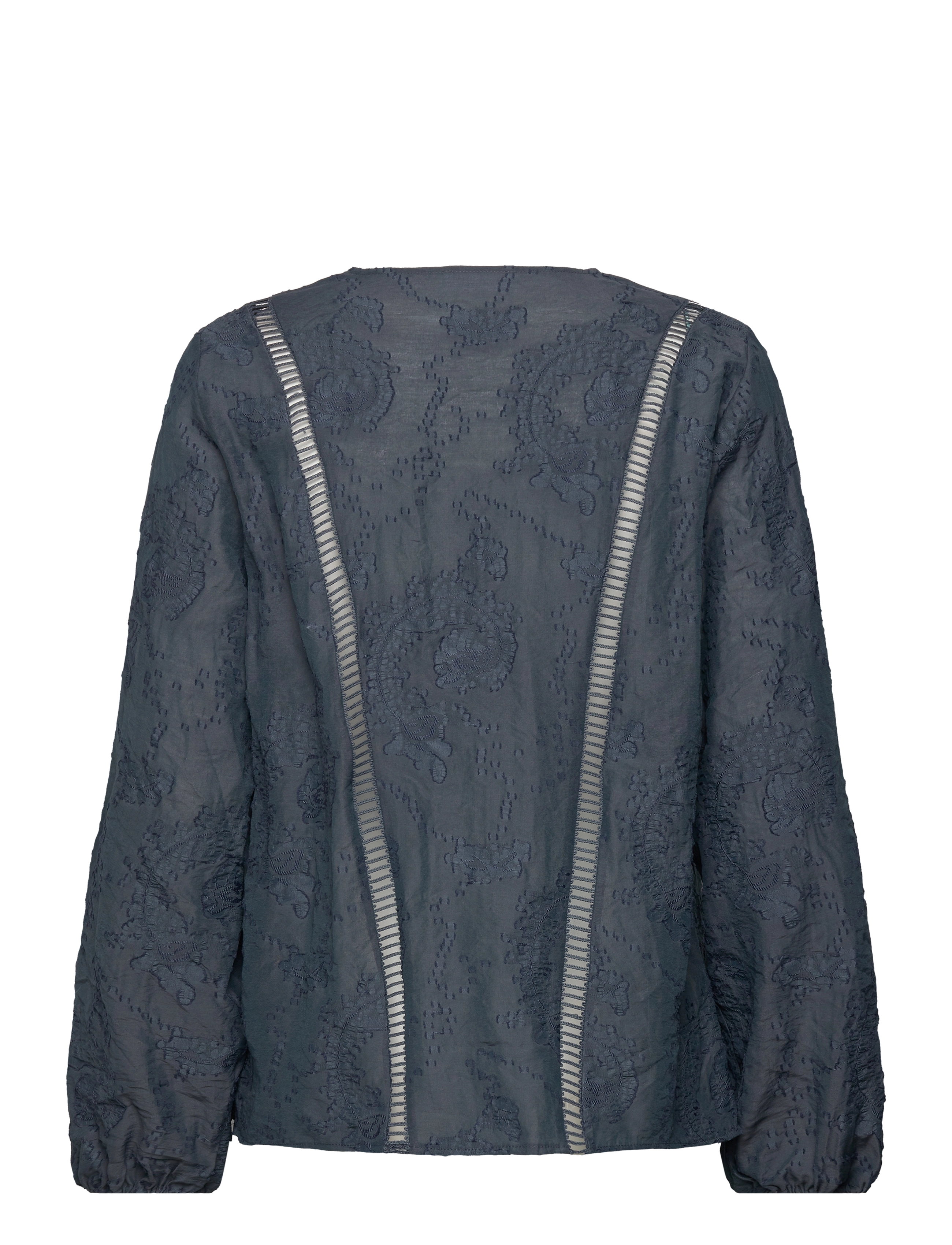 Levete Room - LR-FENNA - langärmlige blusen - dark slate - 1