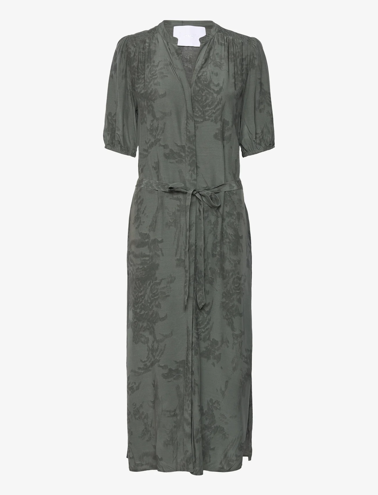 Levete Room - LR-FELUCCA - midi kjoler - castor gray combi - 0