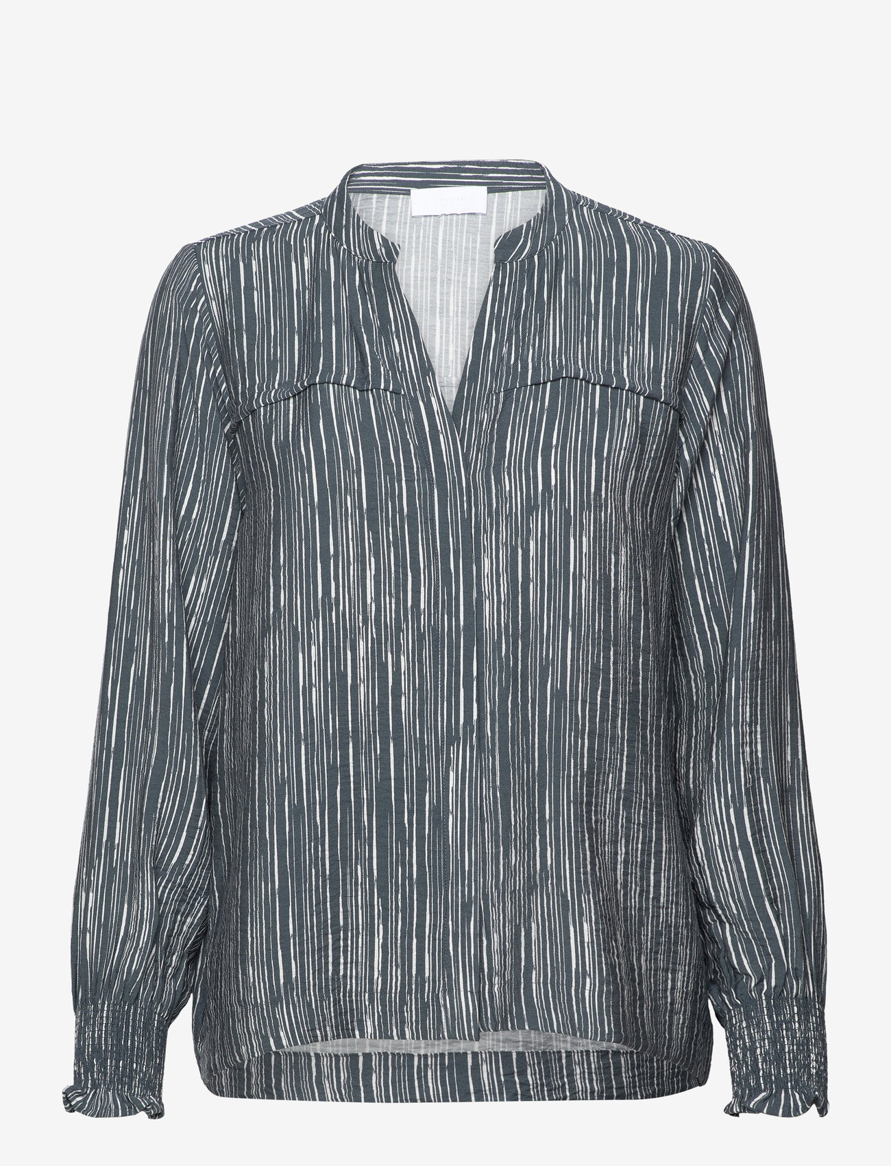 Levete Room - LR-FEVER - pikkade varrukatega pluusid - dark slate combi - 0