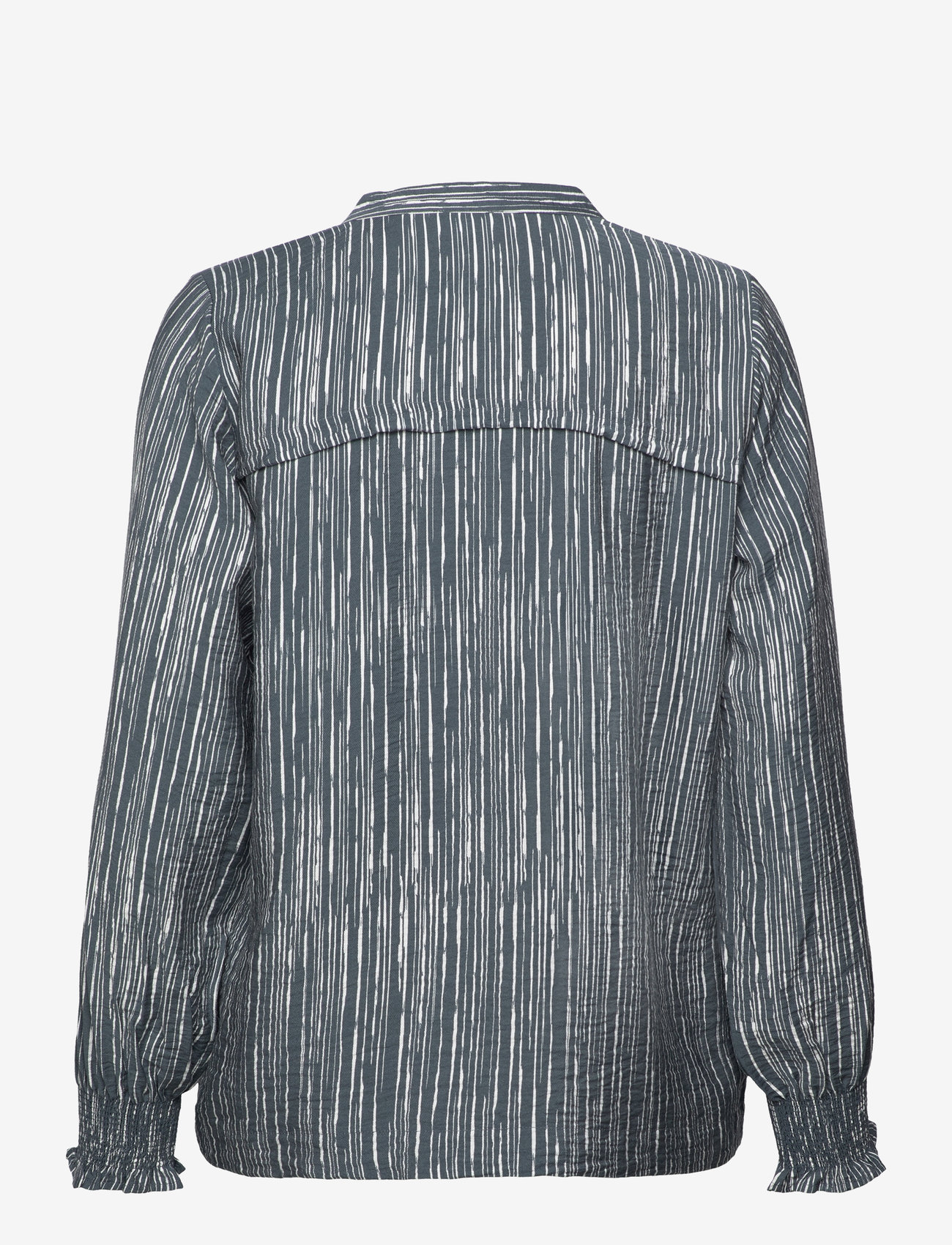 Levete Room - LR-FEVER - pikkade varrukatega pluusid - dark slate combi - 1