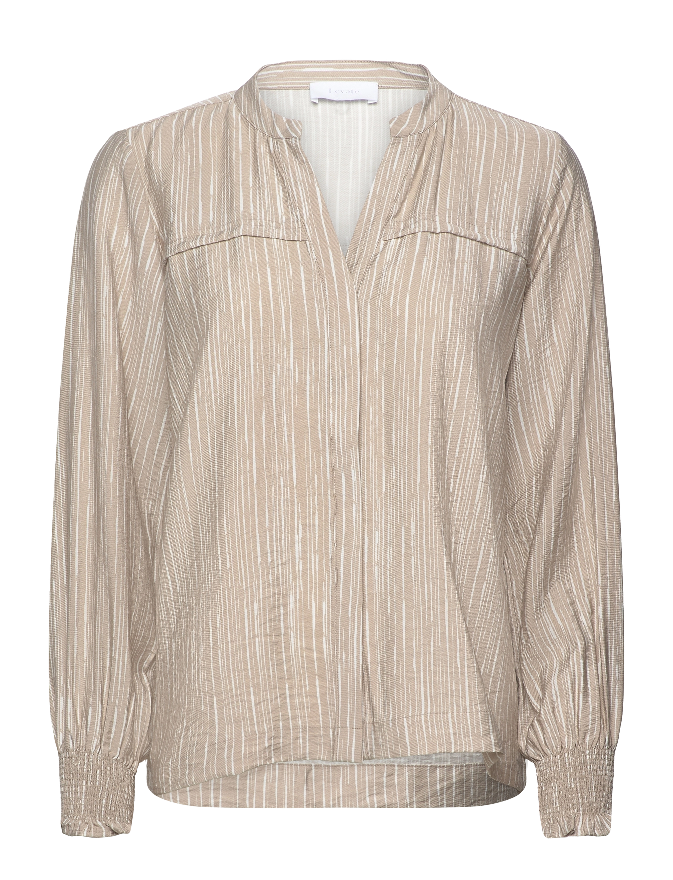 Levete Room LR-FEVER - Bluser - PLAZA TAUPE COMBI / cream