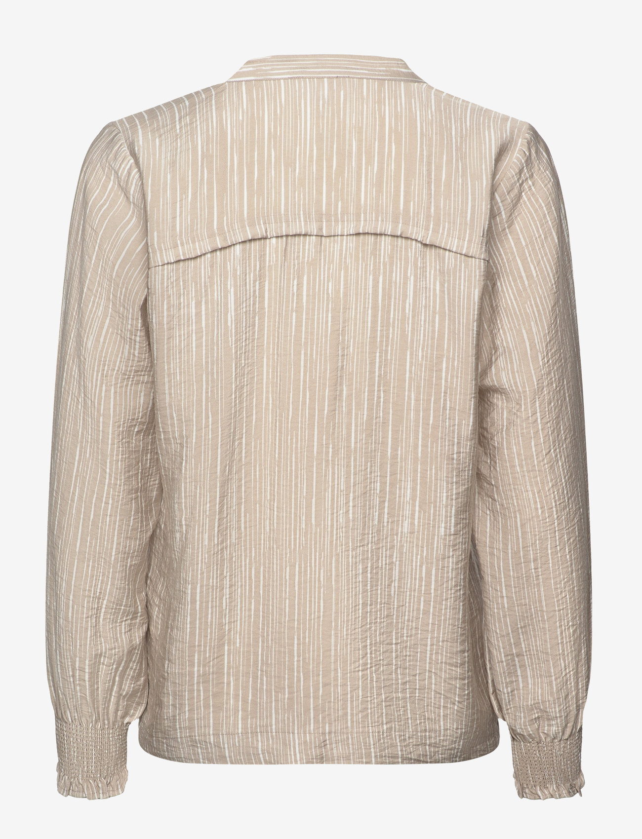 Levete Room - LR-FEVER - langärmlige blusen - plaza taupe combi - 1