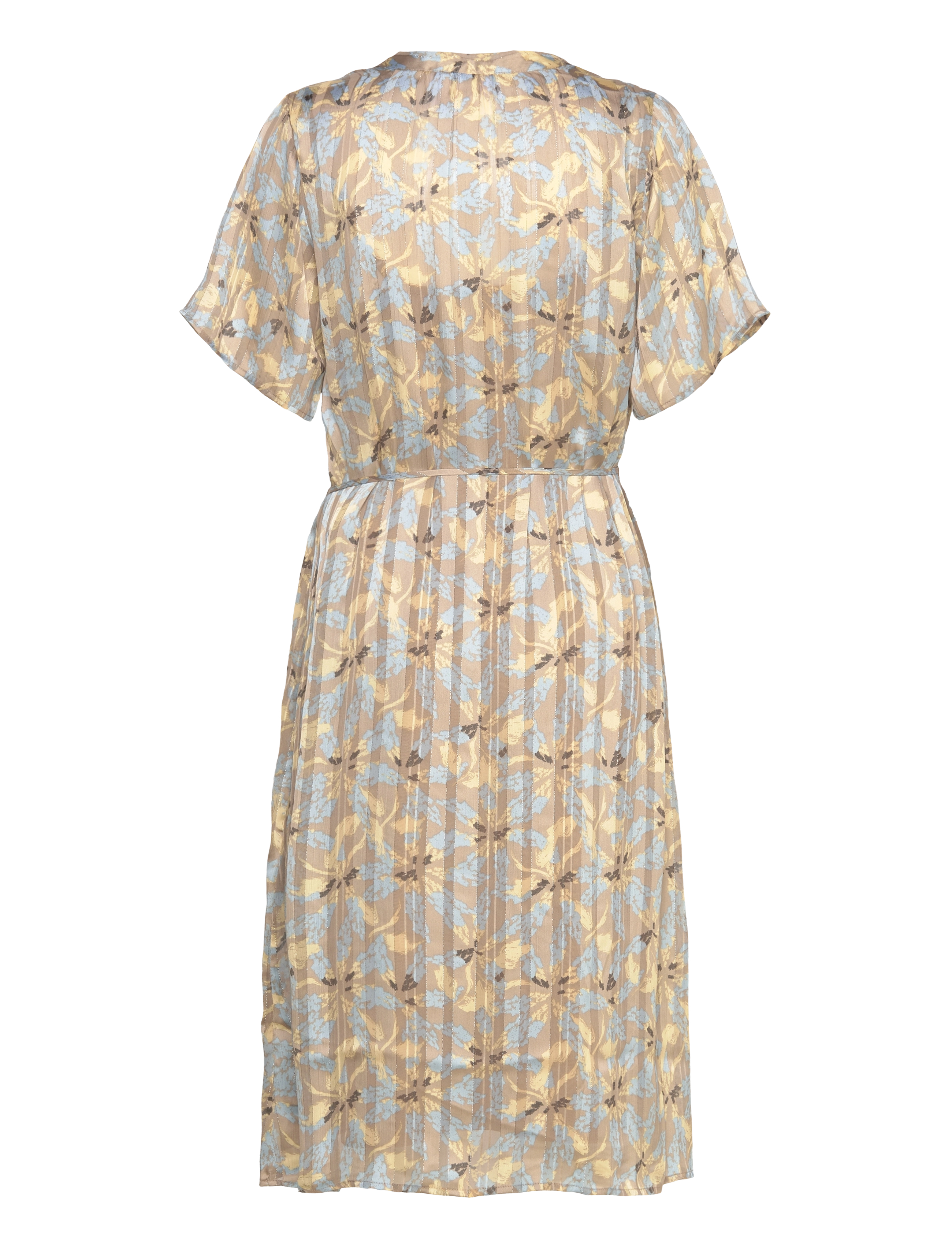 Levete Room - LR-FIGARO - midi dresses - plaza taupe combi - 2