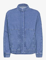 Levete Room - LR-FRILLA - spring jackets - medi blue denim - 0