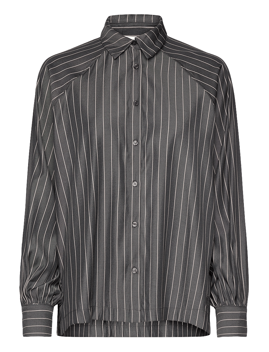 Levete Room - LR-KAYA - langärmlige hemden - l926c - black oyster combi - 0