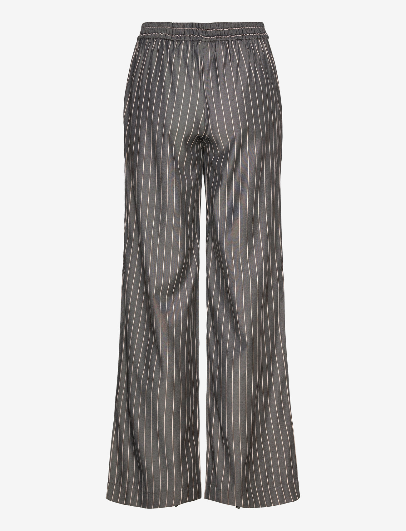 Levete Room - LR-KAYA - hosen mit weitem bein - l926c - black oyster combi - 1