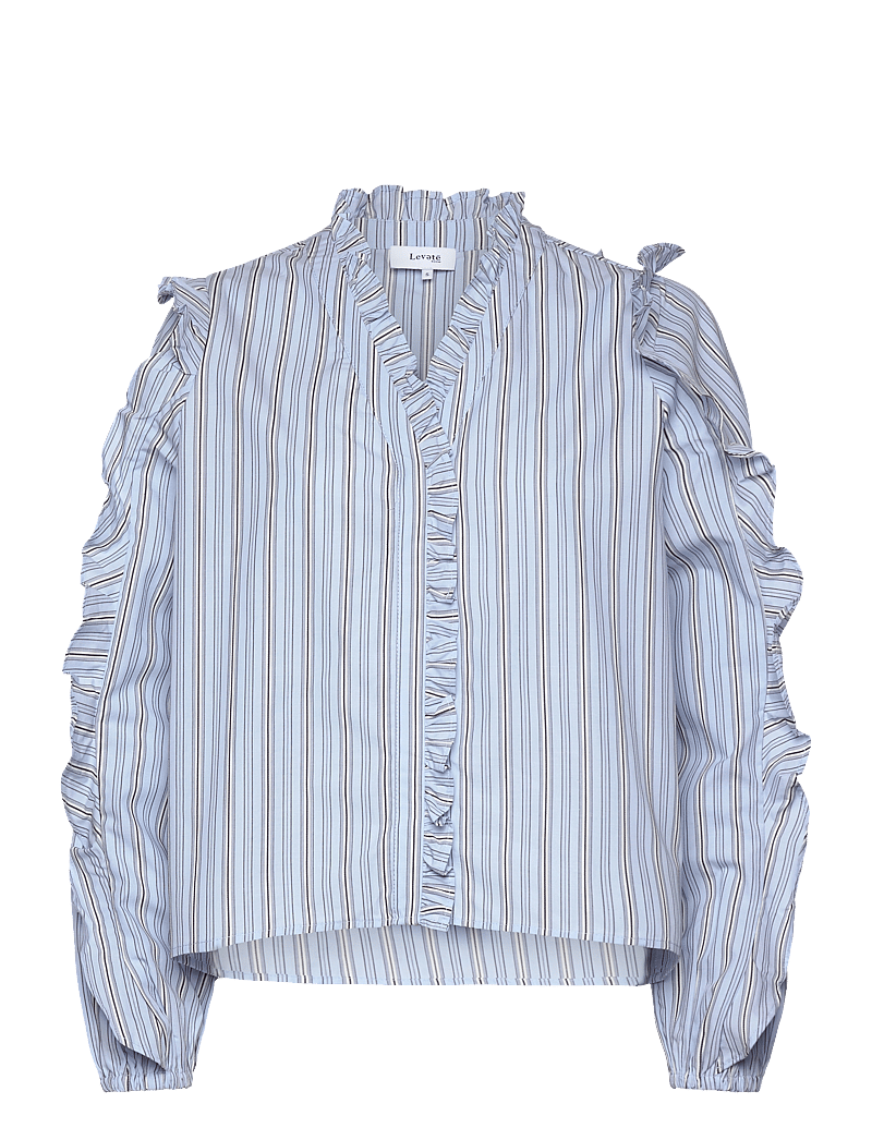 Levete Room - LR-KETTA - langärmlige hemden - l295c - windsurfer combi - 0