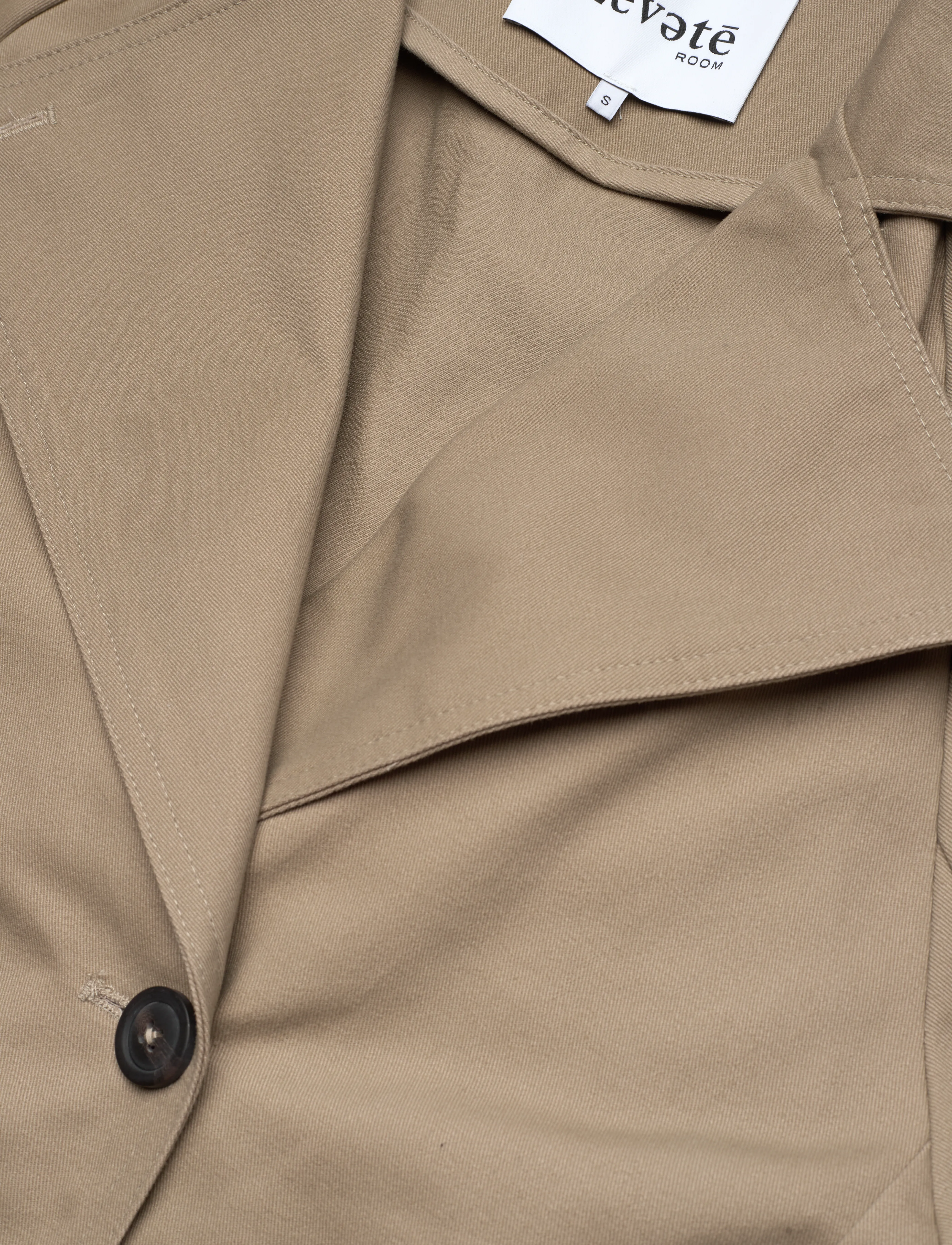 Levete Room - LR-KATINKA - trenchcoats - l878 - greige - 3