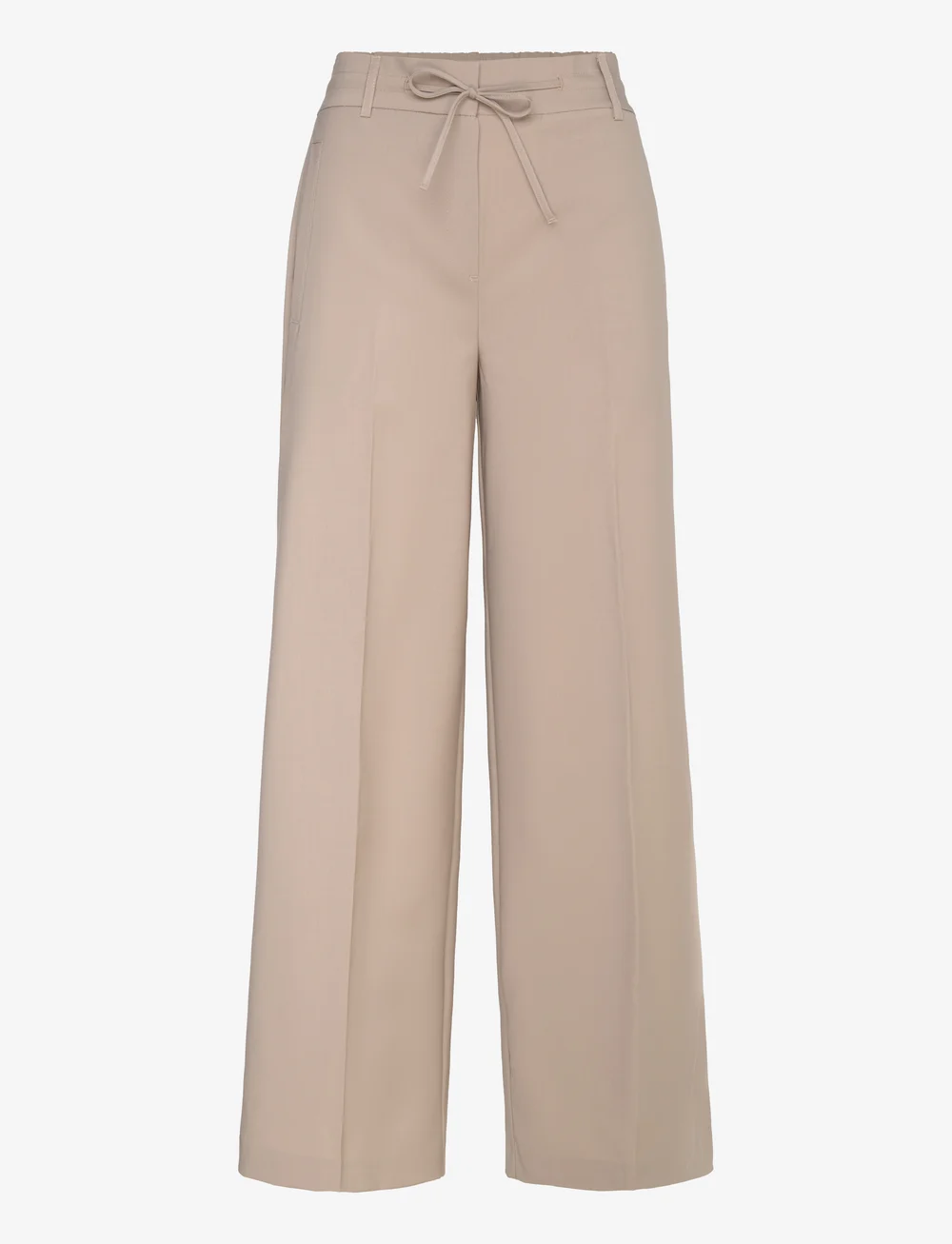Levete Room - LR-IRMELIN - hosen mit weitem bein - l878 - greige - 0