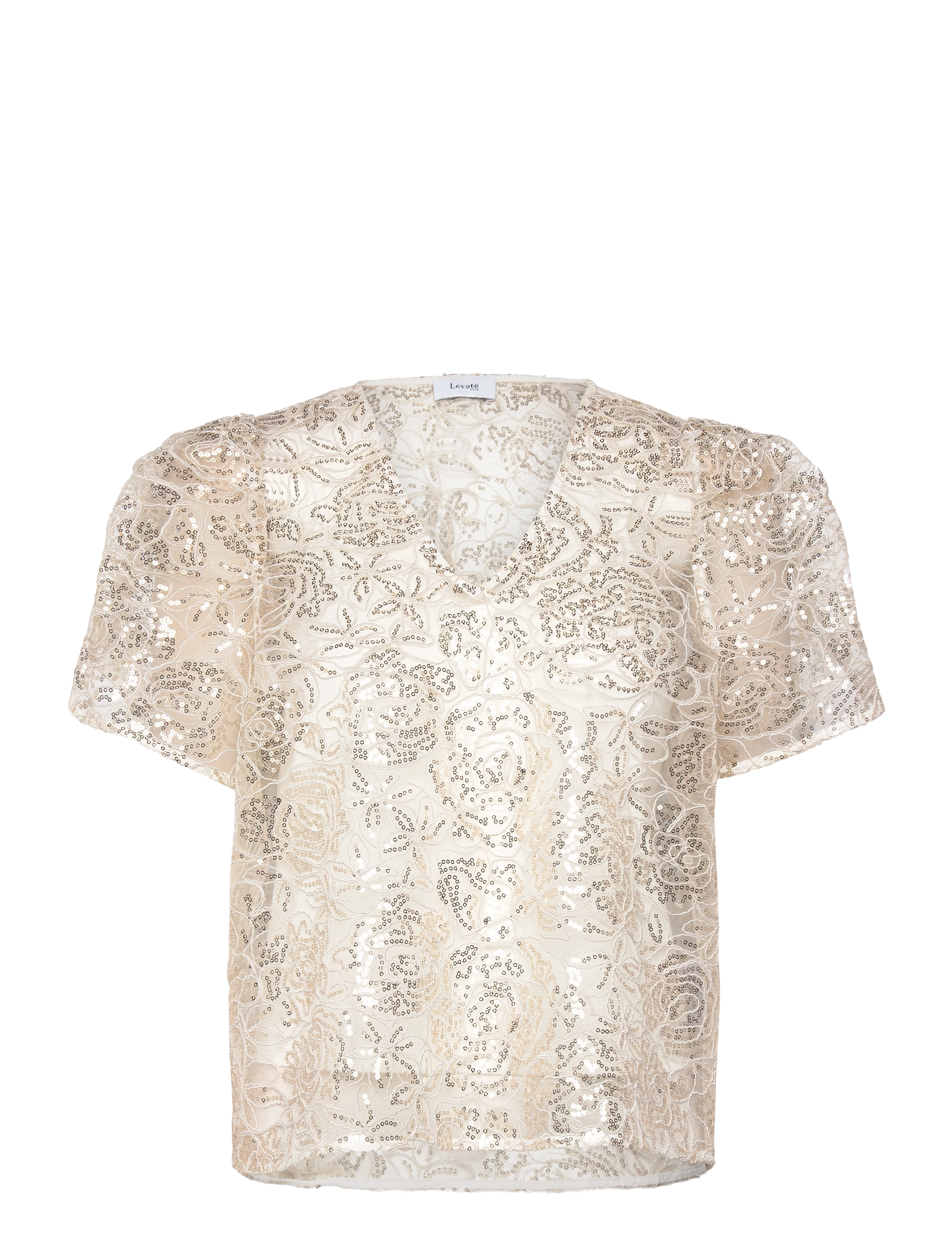 Levete Room LR-KAROLINA - Bluser - L101C - STAR WHITE COMBI / beige