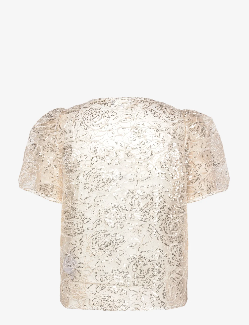 Levete Room - LR-KAROLINA - blouses met korte mouwen - l101c - star white combi - 1