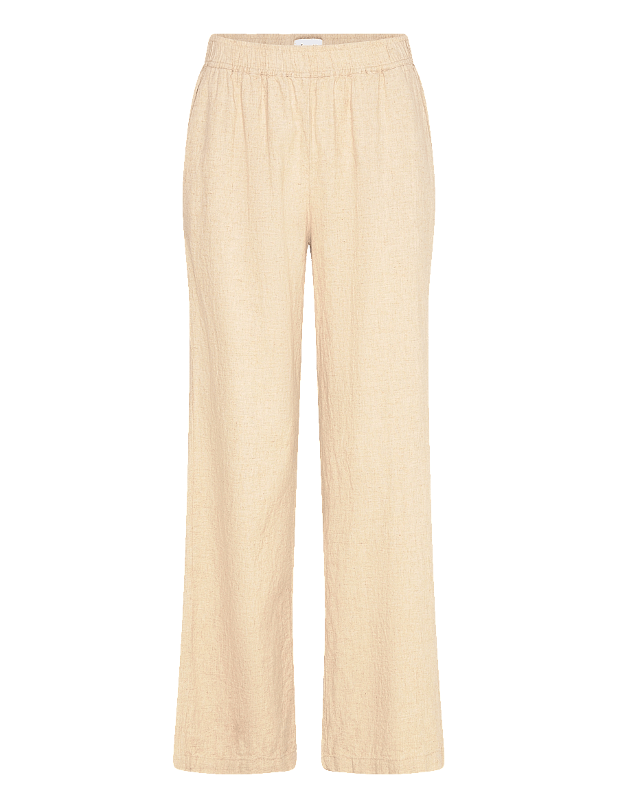 Levete Room - LR-NAJA - leinenhosen - l9195 - island fossil melange - 0