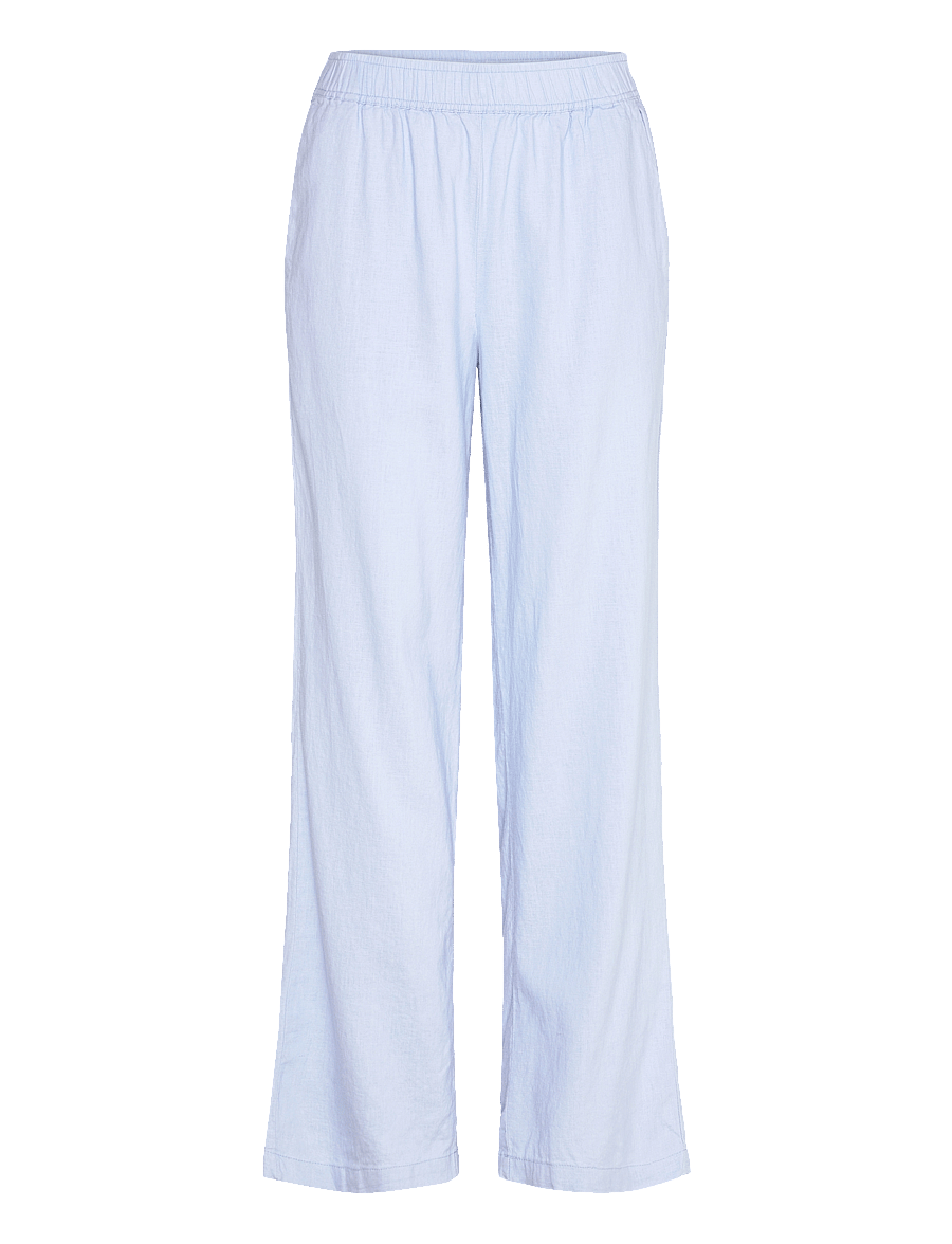 Levete Room - LR-NAJA - leinenhosen - l246 - cashmere blue - 0