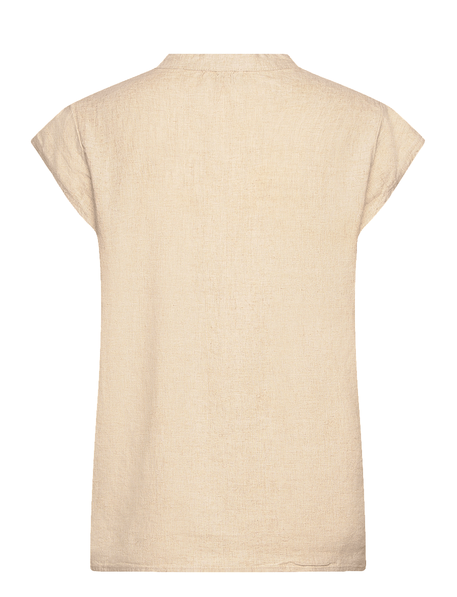 Levete Room - LR-NAJA - leinenhemden - l9195 - island fossil melange - 1
