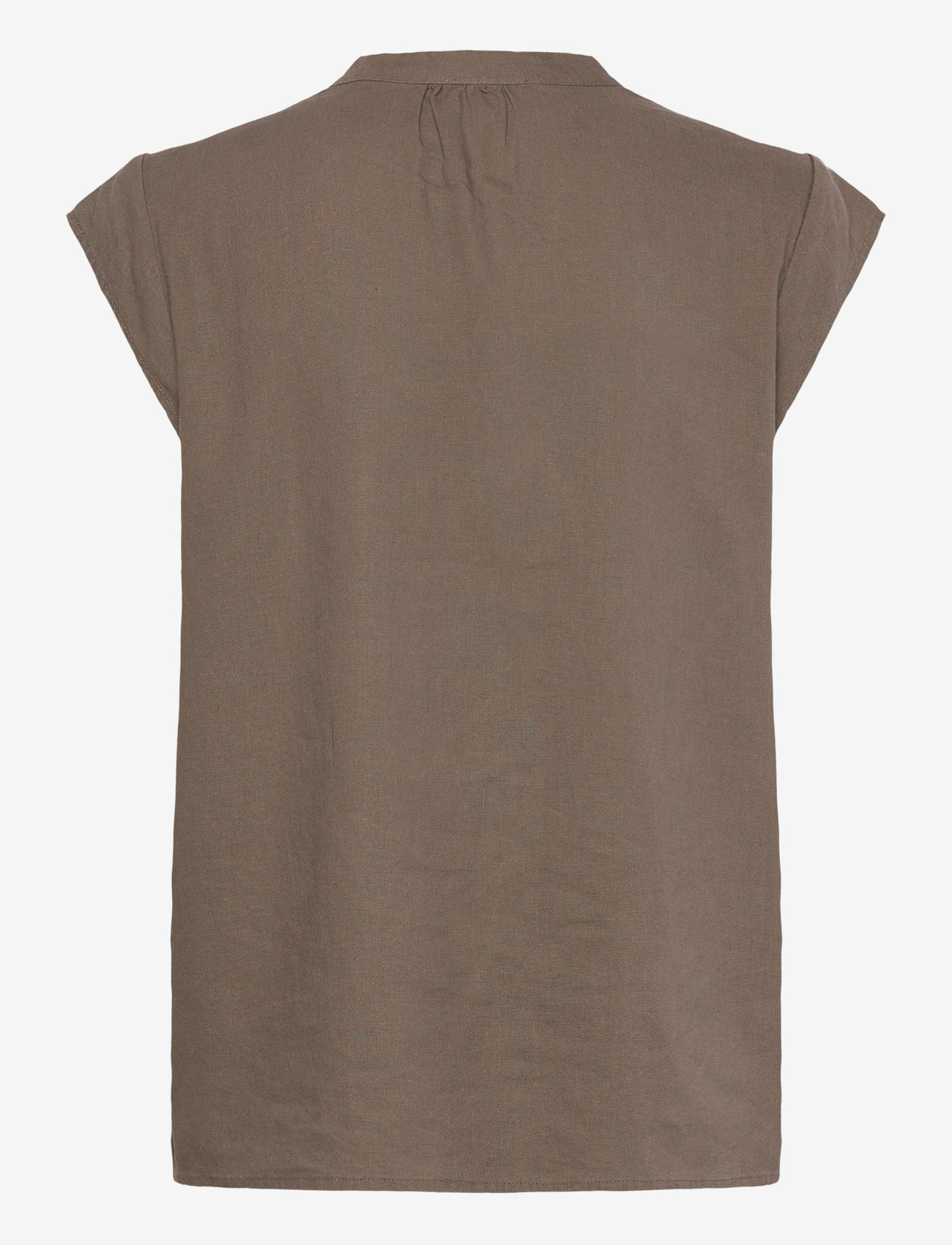 Levete Room - LR-NAJA - linneskjortor - l874 - morel - 1