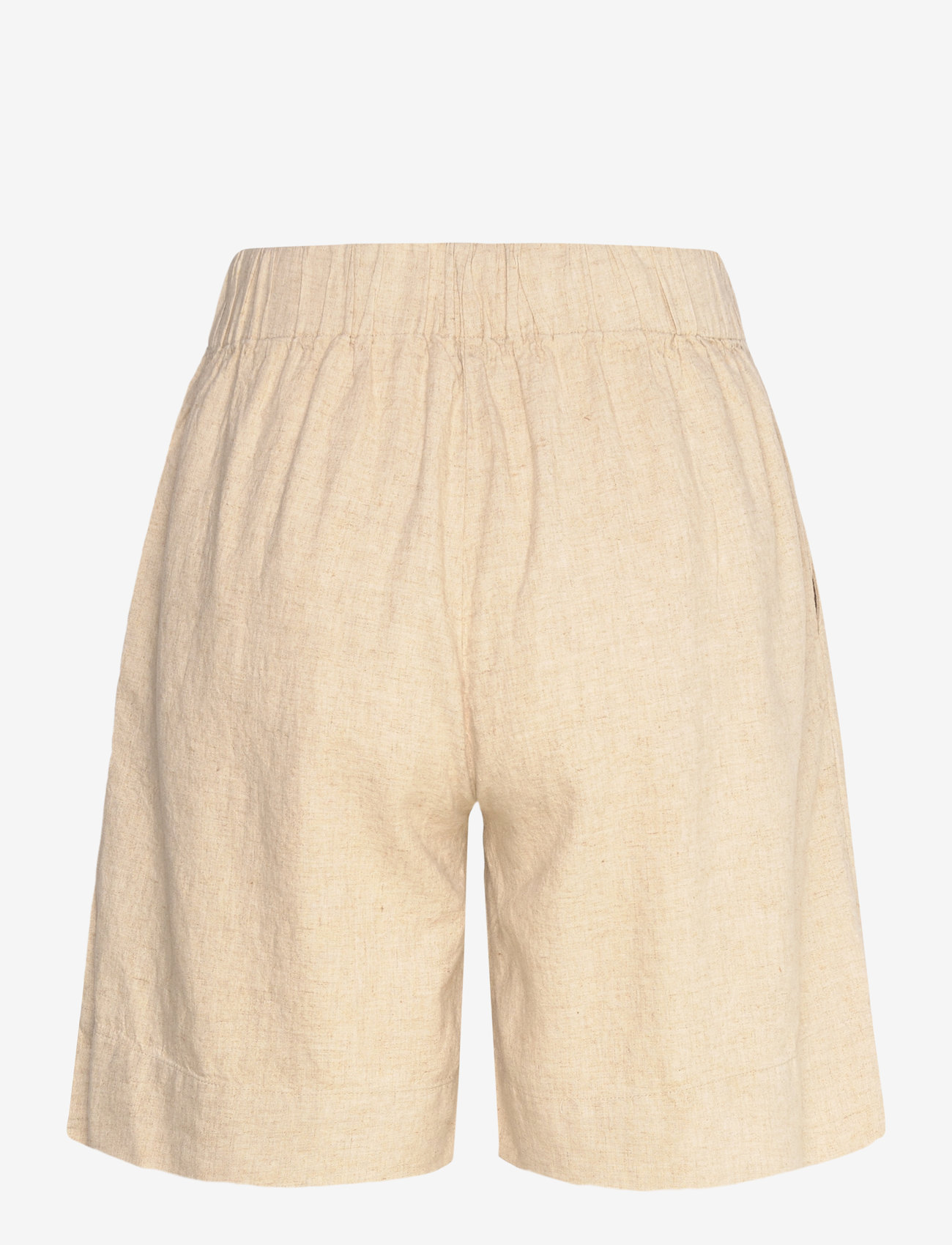 Levete Room - LR-NAJA - linneshorts - l9195 - island fossil melange - 1