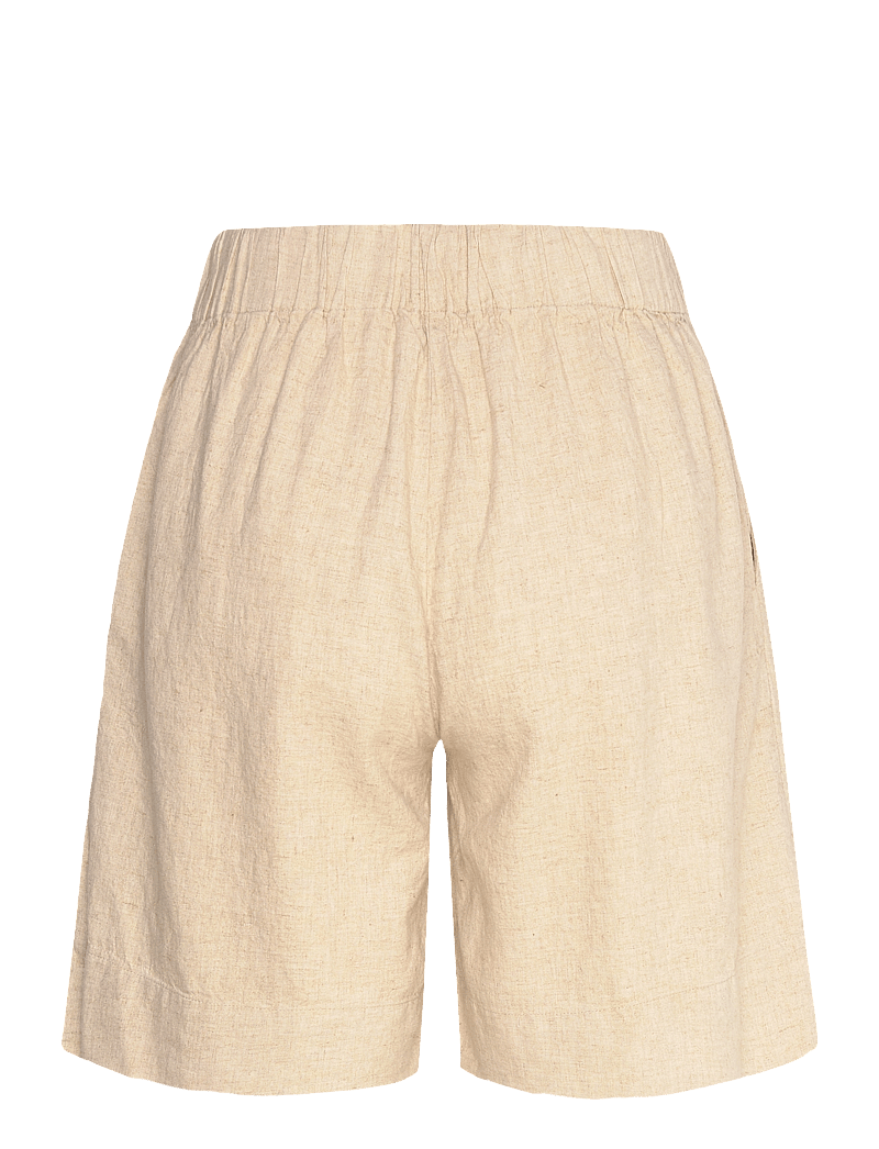 Levete Room - LR-NAJA - hørshorts - l9195 - island fossil melange - 1