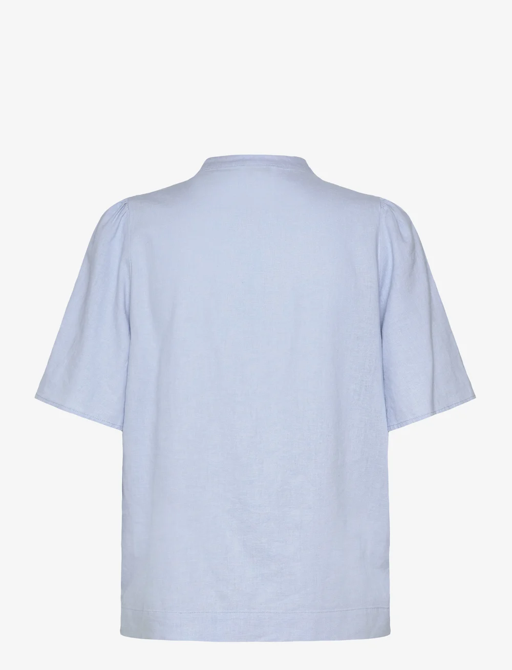 Levete Room - LR-NAJA - kortärmade blusar - l246 - cashmere blue - 1